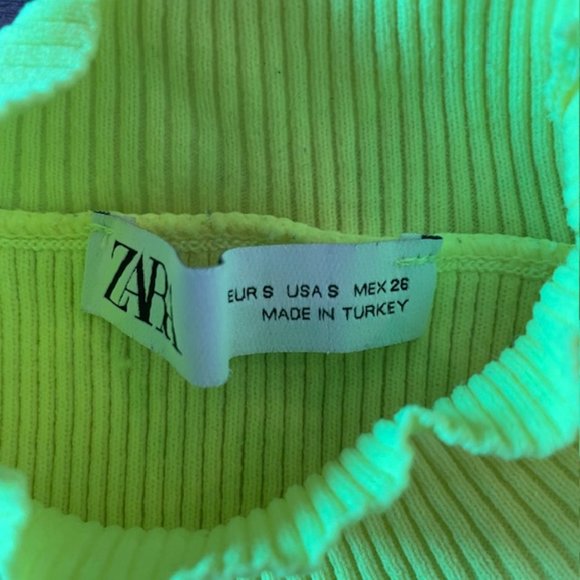 Zara Long Sleeved Mock Turtleneck - Picture 2 of 3